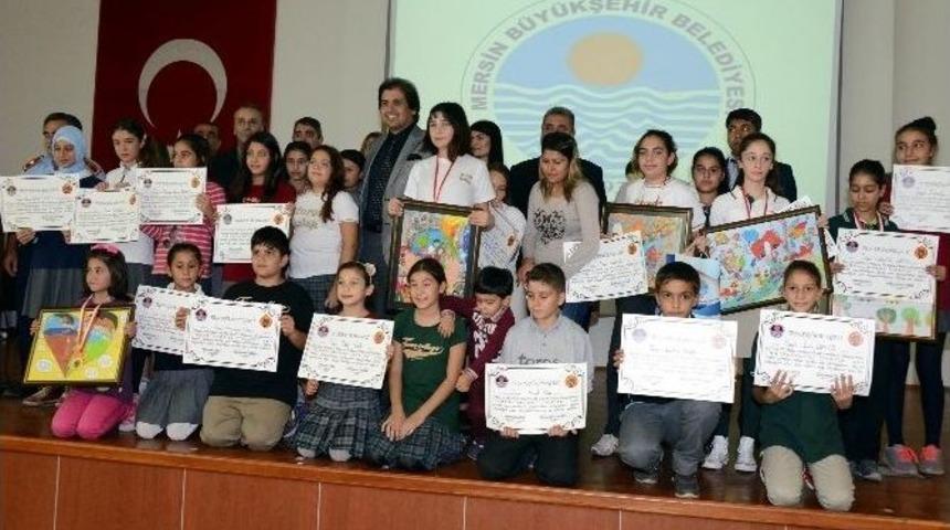 &lsquo;hayalimdeki İtfaiye&rsquo; Resim Yarışmasında &Ouml;d&uuml;ller Verildi