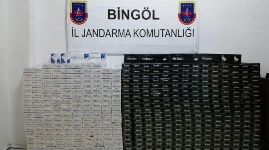 Bing&ouml;l&rsquo;de 37 Bin Paket Ka&ccedil;ak Sigara Ele Ge&ccedil;irildi