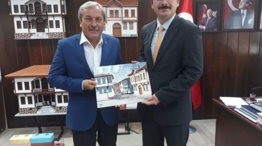 Alpu İl&ccedil;e Kaymakamı &Ouml;zbay&rsquo;dan Osmaneli&rsquo;ye Ziyaret