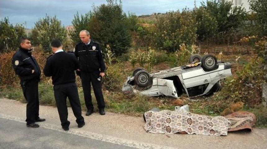 Kırıkkale De Trafik Kazası : 1 &Ouml;l&uuml;