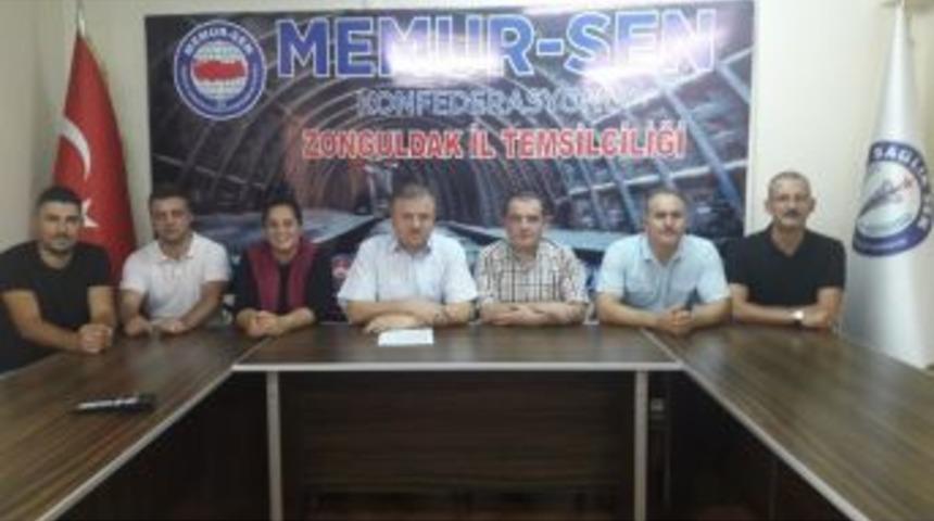 Sağlık-sen Zonguldak Şube Başkanı Mehmet Ali Kara;