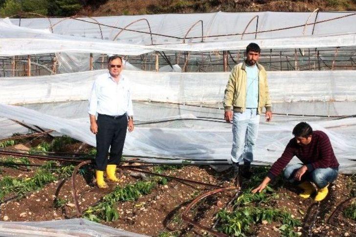 Hortum Seraları Yerle Bir Etti G1