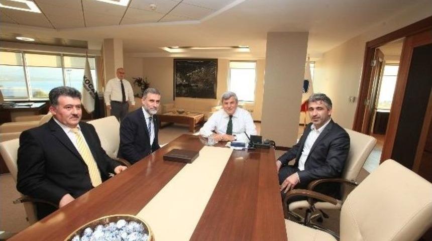 Beşir Derneği Başkan Karaosmanoğlu&rsquo;nu Ziyaret Etti