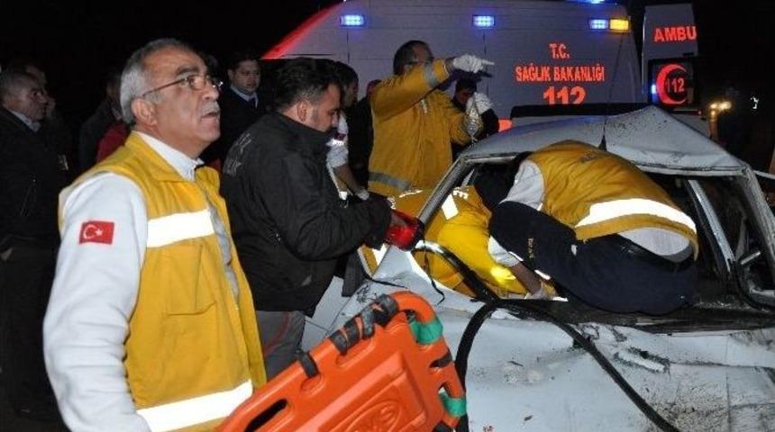 Kırıkkale’de Kaza: 1 Ölü, 3 Yaralı