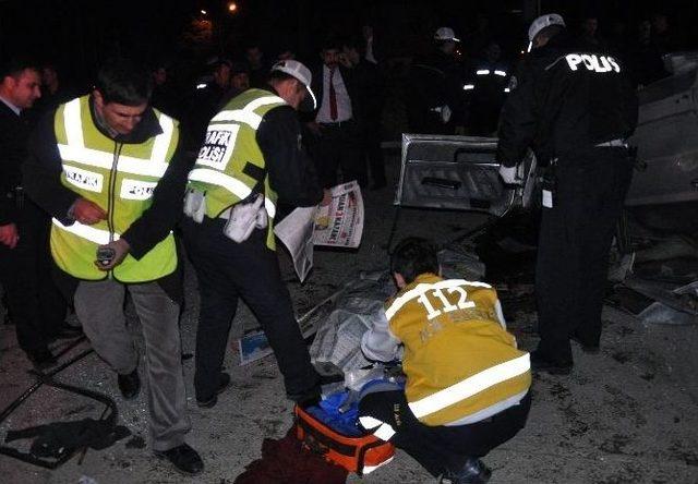 Kırıkkale’de Kaza: 1 Ölü, 3 Yaralı