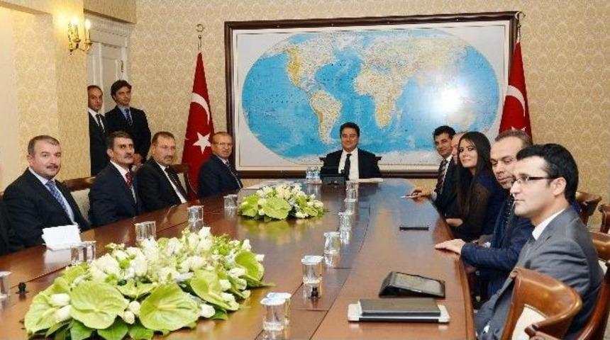 Ankara Kent Konseyi&rsquo;nden Babacan&rsquo;a Ziyaret