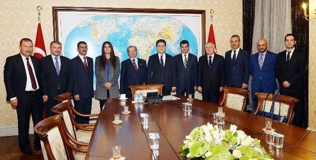 Ankara Kent Konseyi’nden Babacan’a Ziyaret