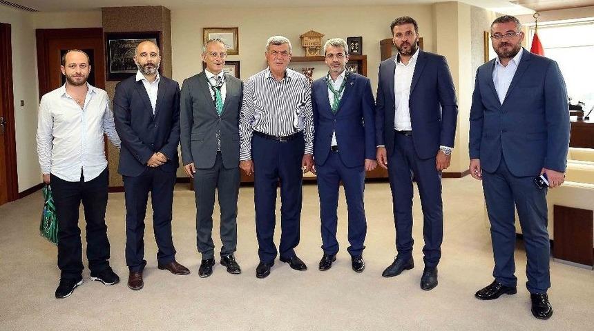 Kocaelispor&rsquo;dan Başkan Karaosmanoğlu&rsquo;na Ziyaret
