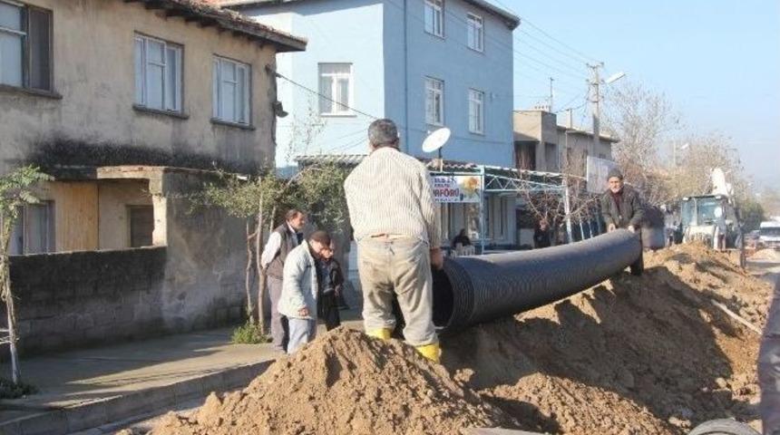 Burhaniye De Su Baskınlarına Belediye &Ouml;nlemi