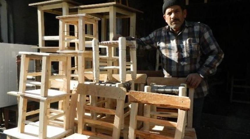 (&ouml;zel Haber) Ahşap&ccedil;ılık Mesleği Unutulmaya Y&uuml;z Tuttu