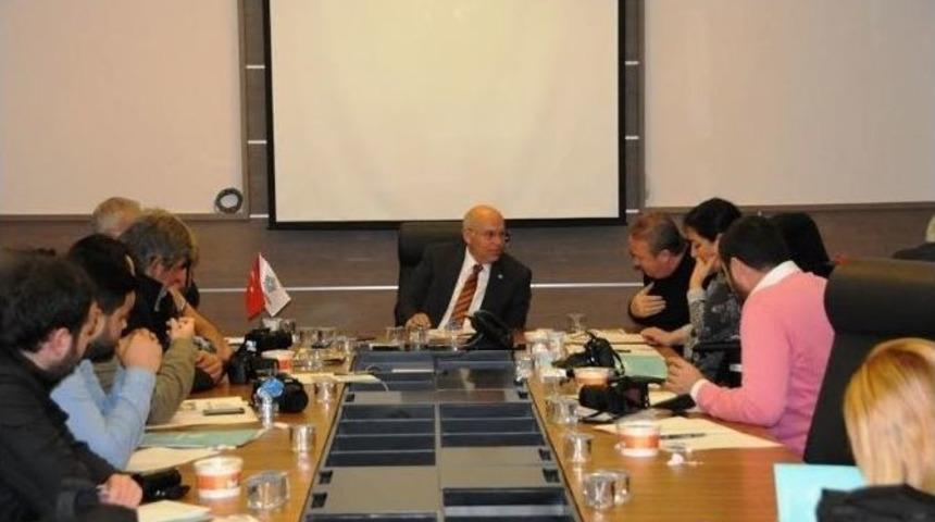 S&uuml;leymanpaşa Belediye Başkanı Ekrem Eşkinat Basın Mensupları İle Bir Araya Geldi