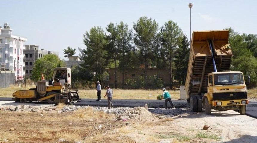 Adıyaman&rsquo;da Asfalt &Ccedil;alışmaları