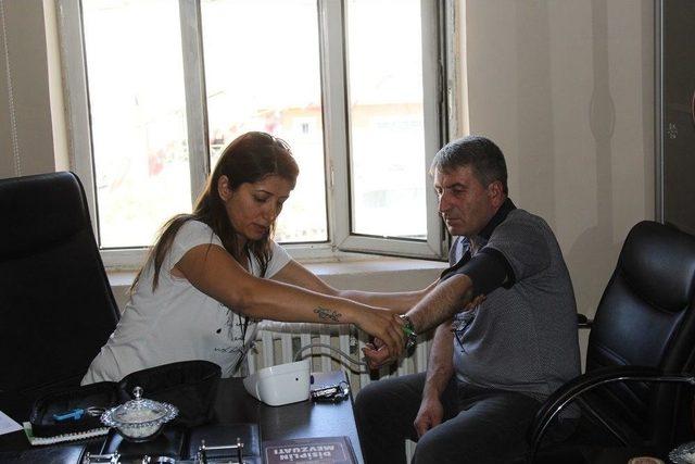 Belediye Personeline Sağlık Taraması 1