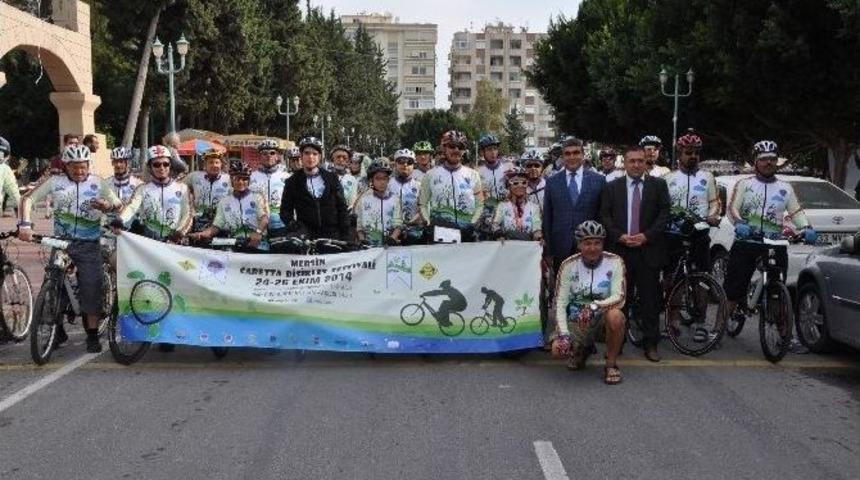 Mersin Caretta Bisiklet Festivali Tarsus&rsquo;ta Start Aldı