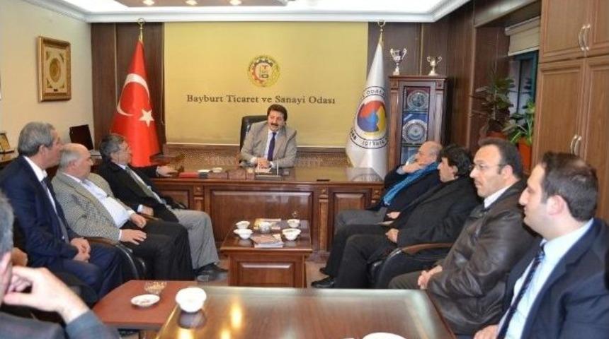 Başbakanlık Başm&uuml;şaviri Prof. Dr. Vedat Bilgin&rsquo;den Bayburt Tso&rsquo;ya Ziyaret...