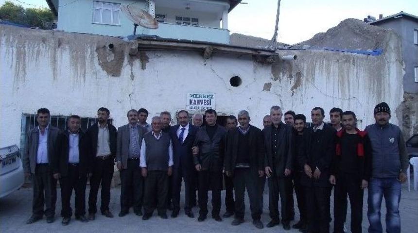 Mhp Heyeti, Darende&rsquo;de Ziyaretlerde Bulundu