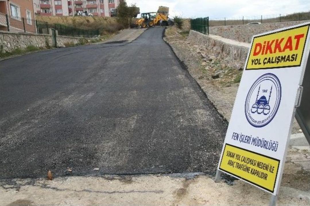 Asfalt &Ccedil;alışmaları Devam Ediyor