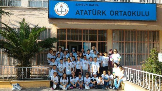 Bafra Atatürk Ortaokulundan Samsun’da Bir İlk