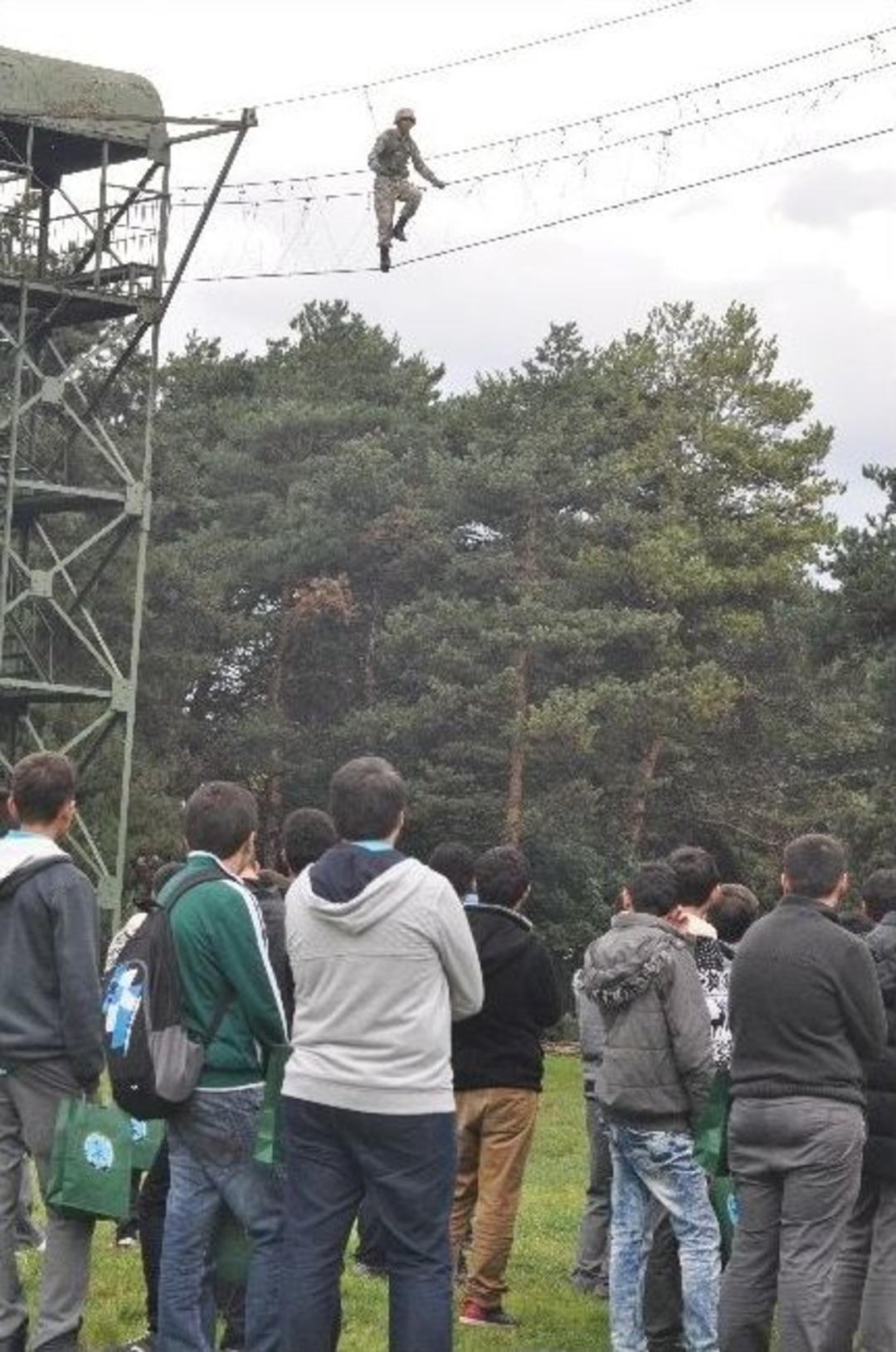 Bolu 2. Komando Tugayı Kapılarını Lise &Ouml;ğrencilerine A&ccedil;tı
