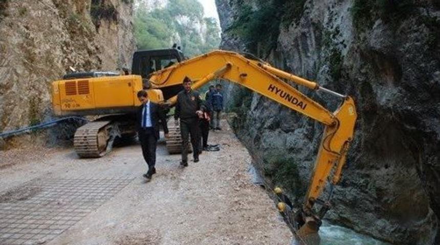 İncebacaklar K&ouml;y Yolu Ulaşıma A&ccedil;ıldı