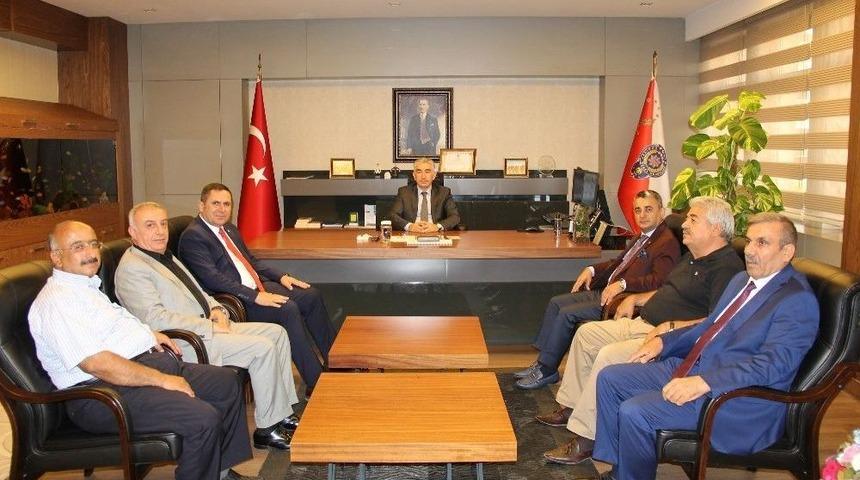 Gtb&rsquo;den, Emniyet M&uuml;d&uuml;r&uuml; Ve Jandarma Komutanına Ziyaret