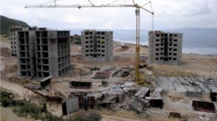 Ermenek&rsquo;te Toki Konutları Y&uuml;kselmeye Başladı