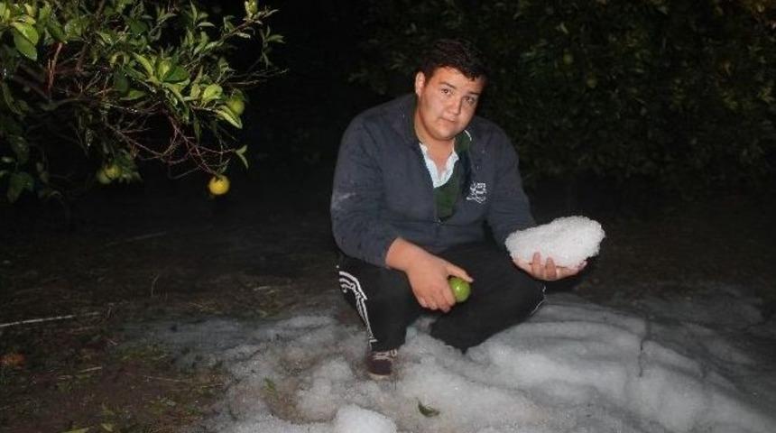 Antalya&rsquo;yı Dolu Vurdu