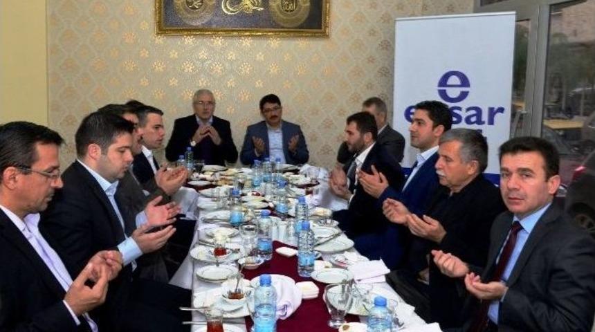 Başkan &Ccedil;elik Ensar Vakfı&rsquo;nın Konuğu Oldu