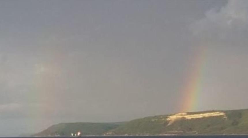 &Ccedil;anakkale Boğazında &Ccedil;ifte G&ouml;kkuşağı