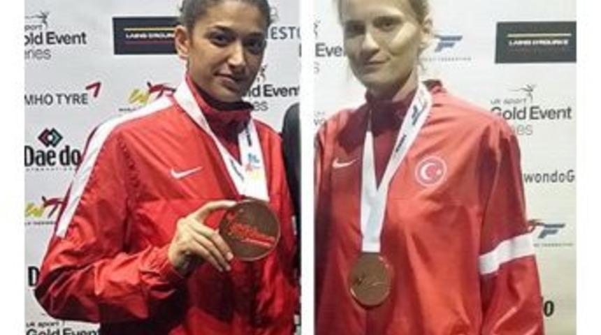 Taekwondo Grand Prıx&rsquo;te 2 Bronz Madalya
