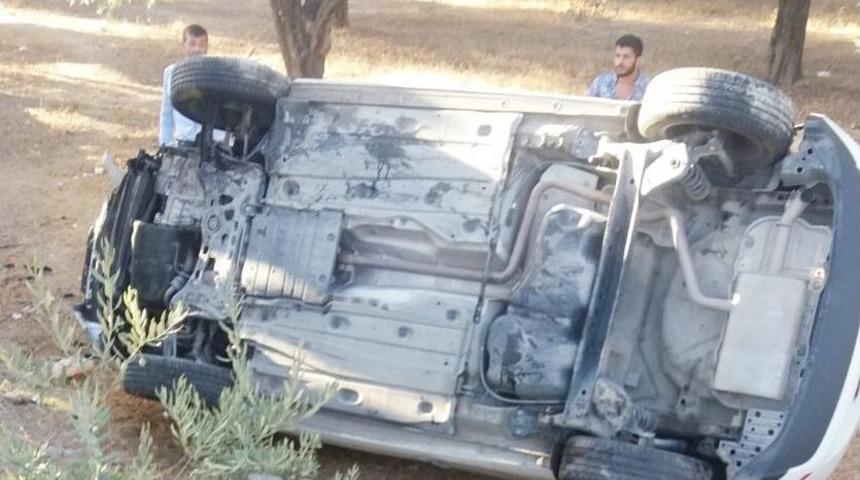 Milas&rsquo;ta Trafik Kazası; 2 Yaralı