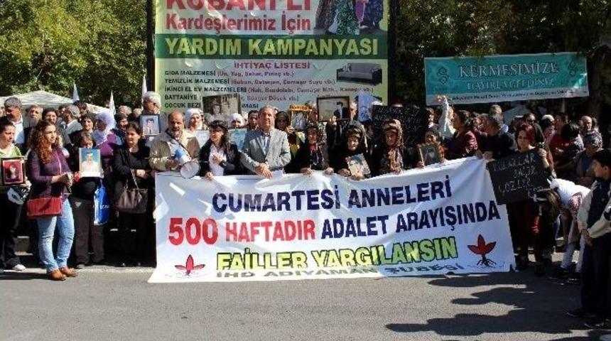 &lsquo;cumartesi Anneleri&rsquo; 500. Haftada Buluştu