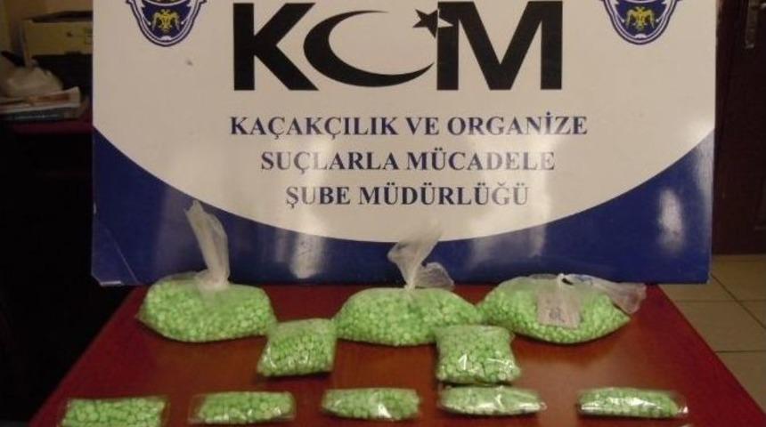 Eskişehir’de 4 Bin 950 Adet Uyuşturucu Hap Ele Geçirildi