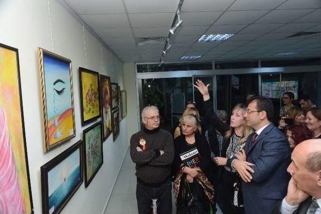 60 Ressam Beylikdüzü’nde Sanatını Konuşturuyor