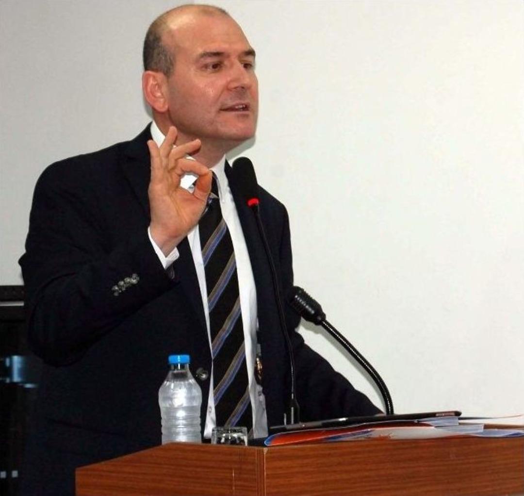 Ak Parti Genel Başkan Yardımcısı S&uuml;leyman Soylu: