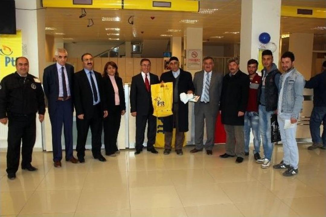 Ağrı&rsquo;da Ptt&rsquo;nin 174. Kuruluş Yıl D&ouml;n&uuml;m&uuml; Kutlandı