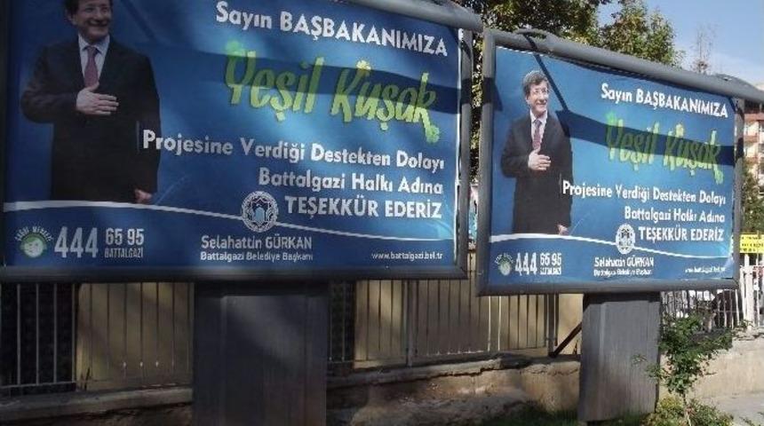 Yeşil Kuşak Projesi&rsquo;ne Bilboardlı Teşekk&uuml;r