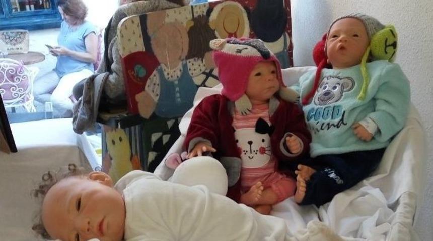 Bebekler Ve Resimler Ala&ccedil;atı&rsquo;da Buluştu