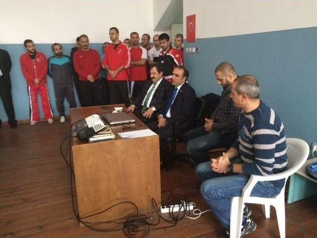 Ak Partili İ&ccedil;ten, Kick Boks Antren&ouml;rleriyle Buluştu 1