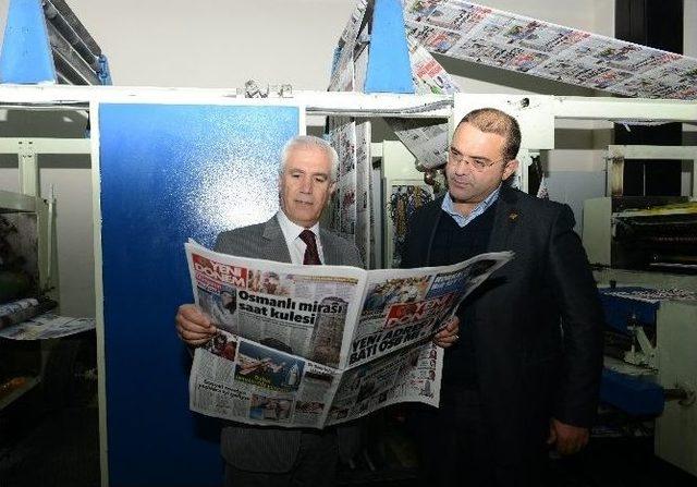 Başkan Bozbey&rsquo;den Yeni D&ouml;nem Ve Gazete Bursa&rsquo;ya Ziyaret 1