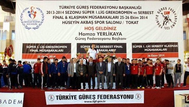 Grekoromen’de Türkiye Şampiyonu İbb Spor Kulübü Oldu