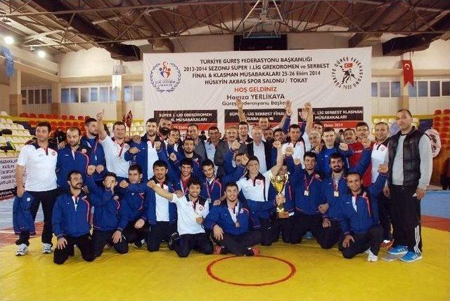 Grekoromen’de Türkiye Şampiyonu İbb Spor Kulübü Oldu