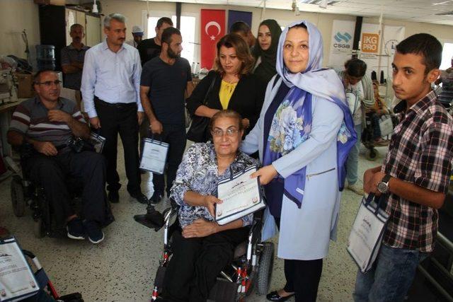 Sema &Ccedil;ift&ccedil;i, Meslek Edin Hayata Katıl Projesini İnceledi 1