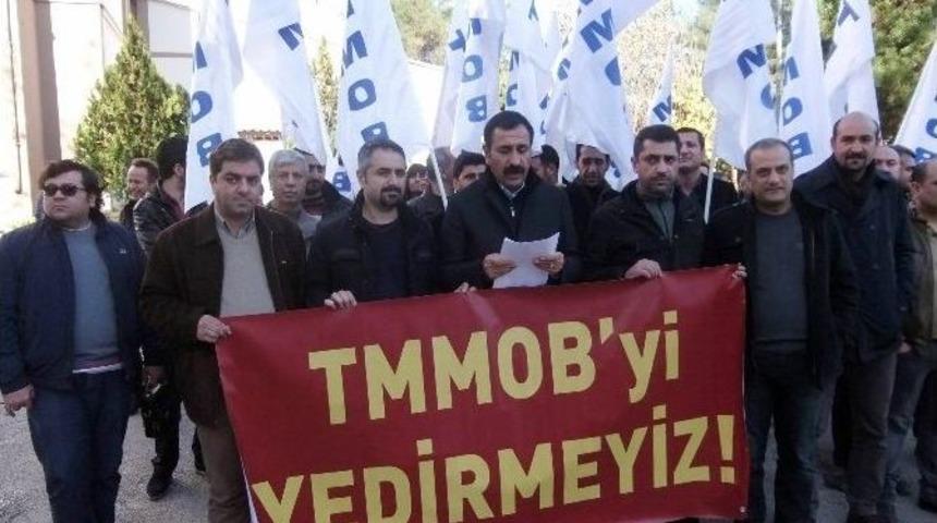 Tmmob Yeni Torba Yasasını Protesto Etti