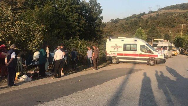 D&uuml;zce&rsquo;de Patpat Kazası: 7 Yaralı 1