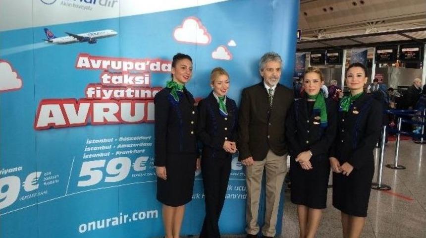 Onur Air, Avrupa&rsquo;ya Tarifeli Sefer Başlattı