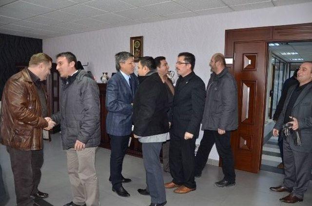 Ak Parti İlçe Teşkilatı Başkan Bakıcı’yı Ziyaret Etti