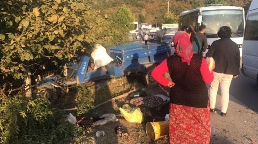 D&uuml;zce&rsquo;De Pat Pat Devrildi: 7 Yaralı