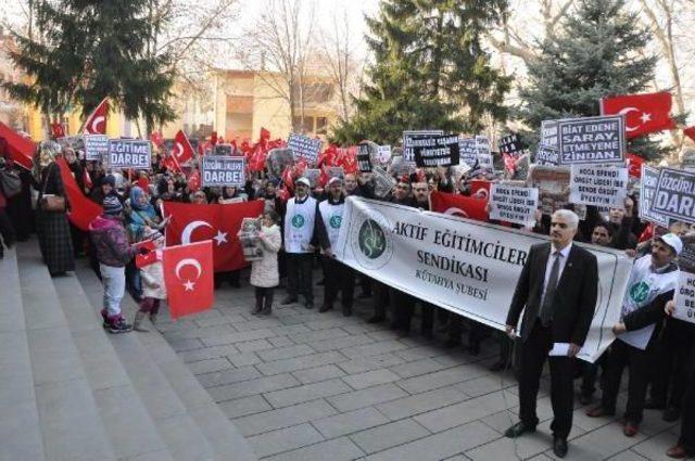 Kütahya'da '14 Aralık' Protestosu