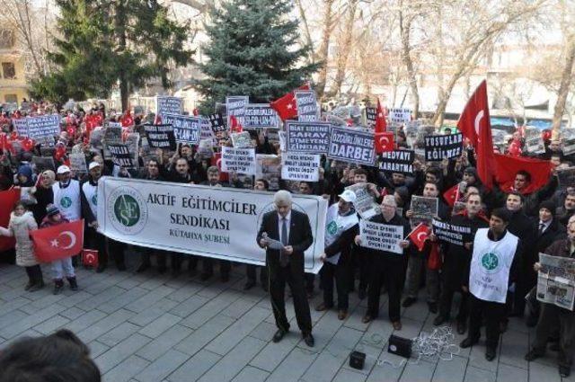 Kütahya'da '14 Aralık' Protestosu